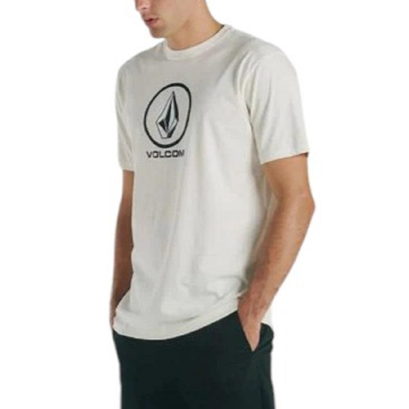 Camiseta Volcom Silk Crisp Stone Masculina - Foto 2