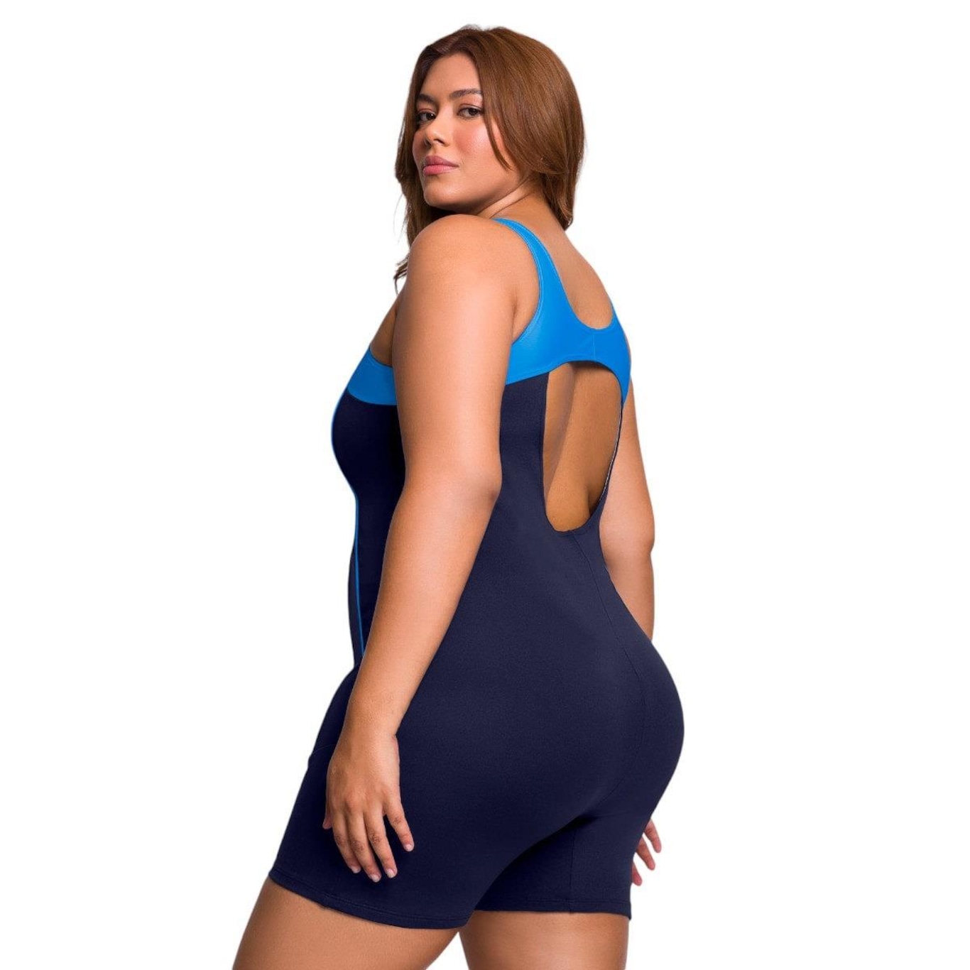 Maiô Selene Natação Plus Size - Feminino - Foto 2