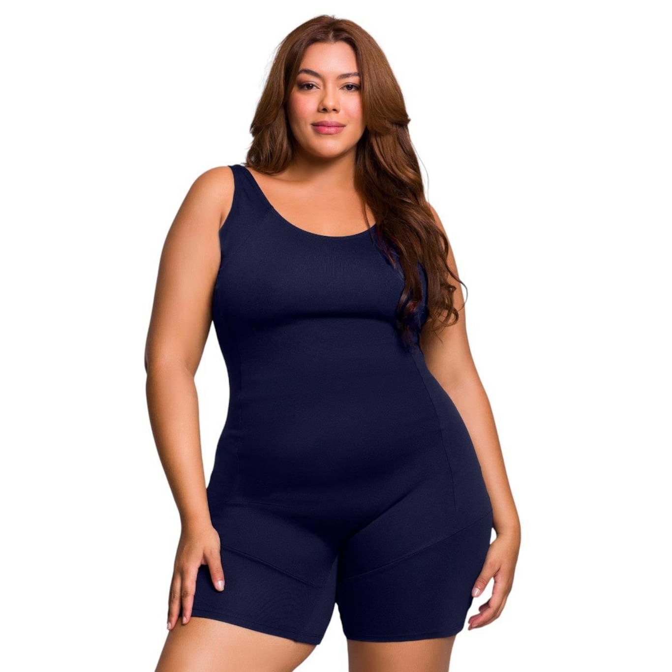 Maiô Selene Natação Plus Size - Feminino - Foto 1