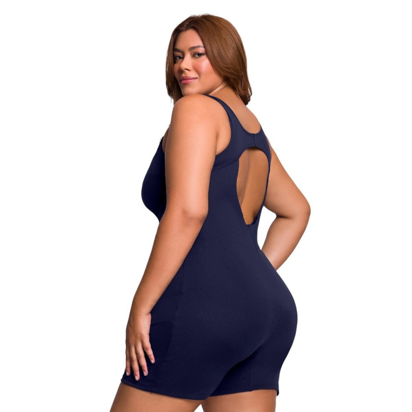 Maiô Selene Natação Plus Size - Feminino - Foto 2