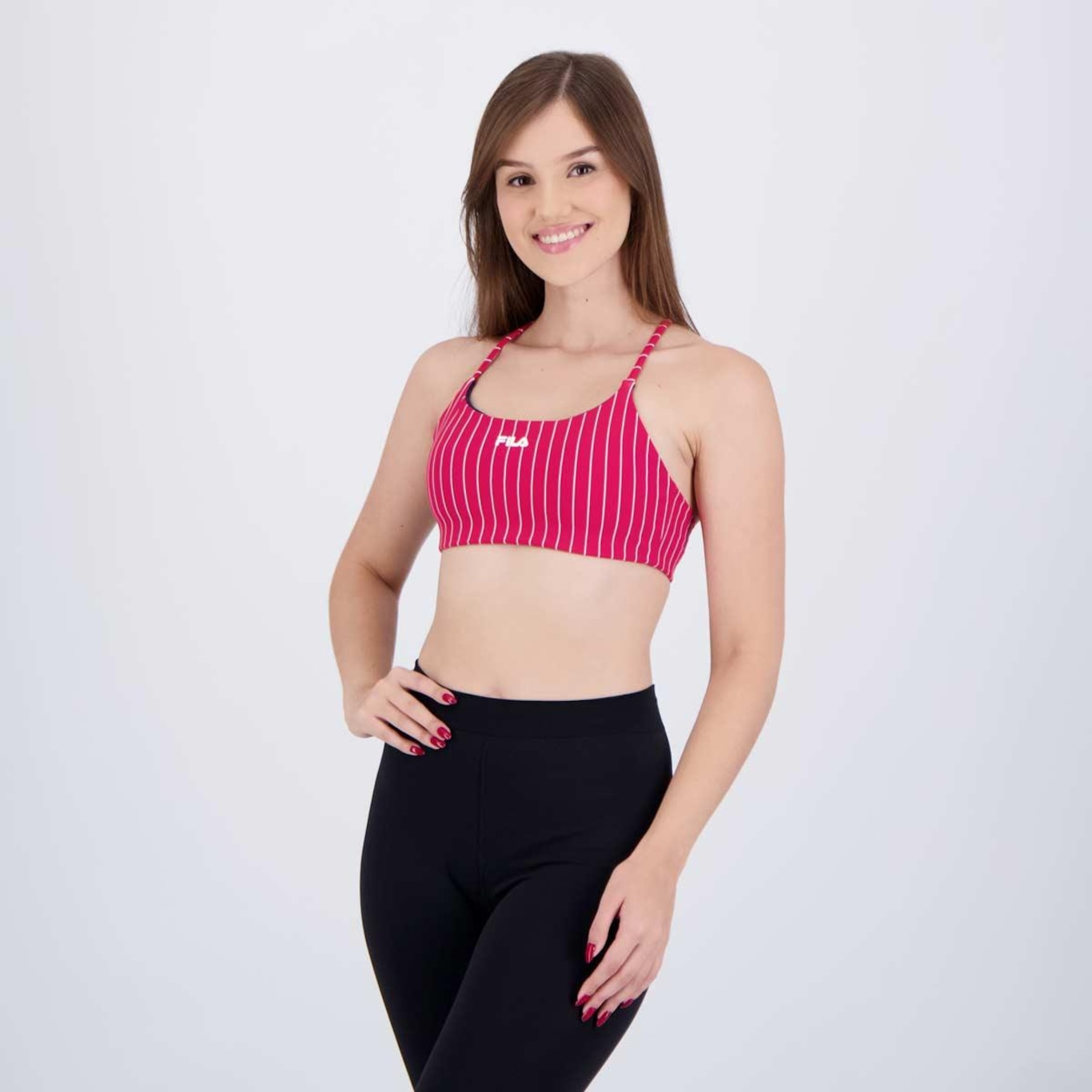 Top Fila Sports Pinstripes - Feminino - Foto 3