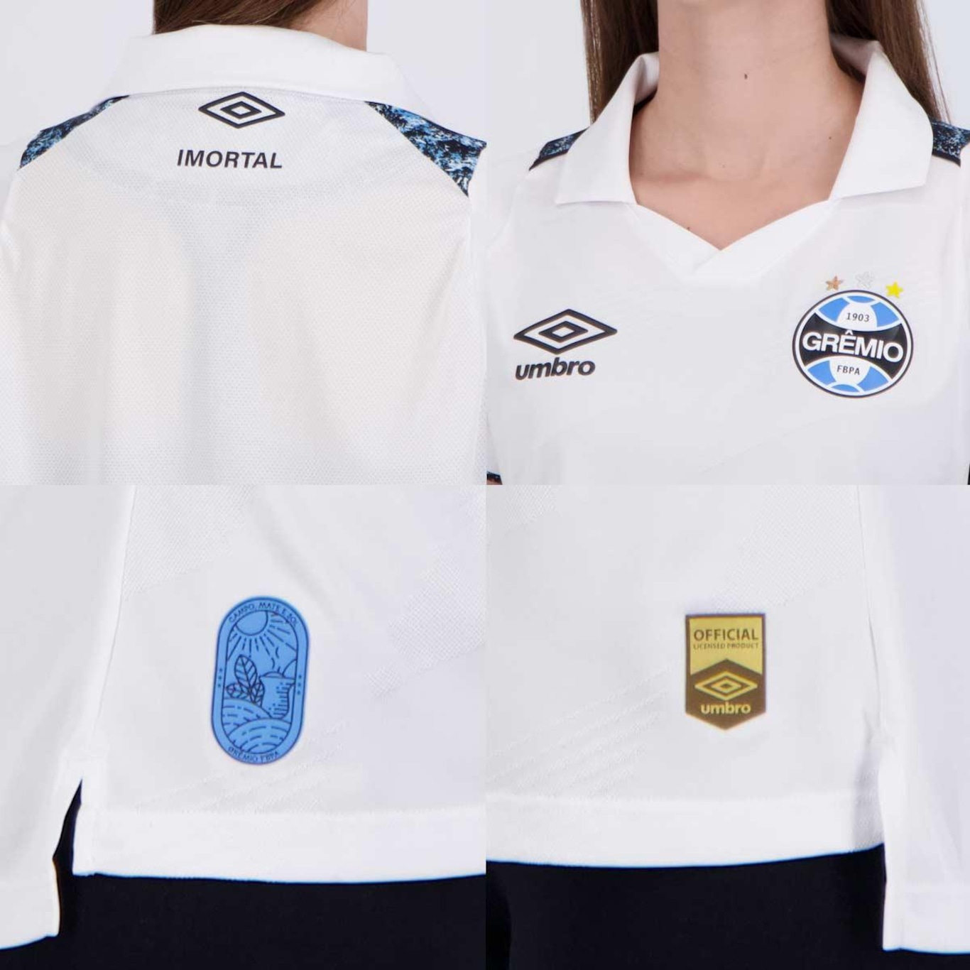 Camisa do Grêmio Ii 2024 Jogador Umbro - Feminina - Foto 5