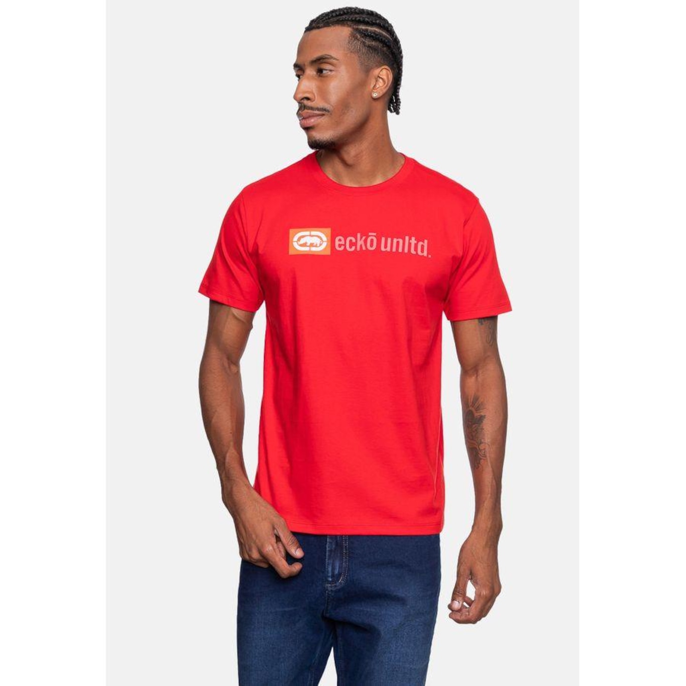 Camiseta Ecko Fashion Basic Oversized - Masculina - Foto 3