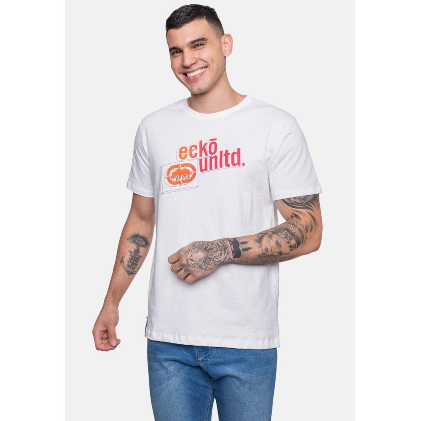 Camiseta Ecko Trends - Masculina - Foto 3