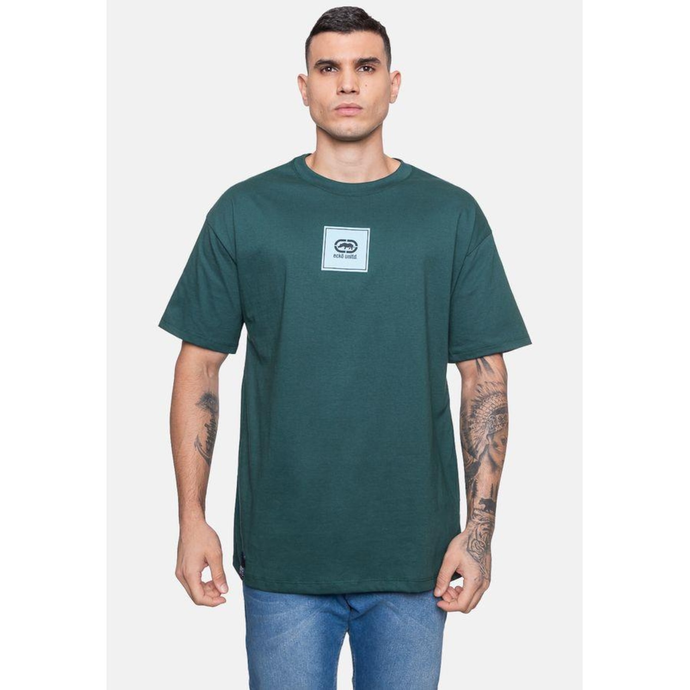 Camiseta Ecko Estampada - Masculina - Foto 1