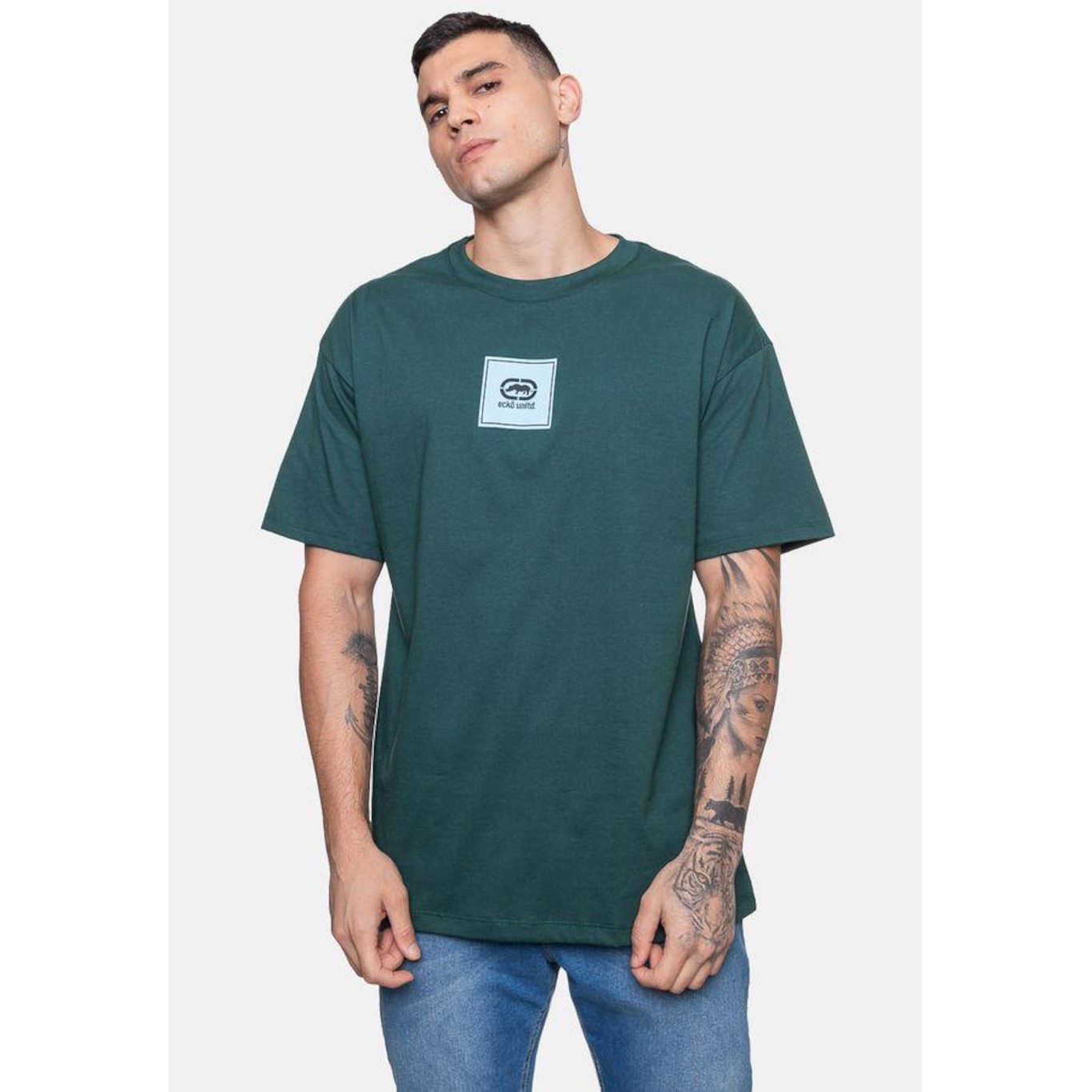 Camiseta Ecko Estampada - Masculina - Foto 3