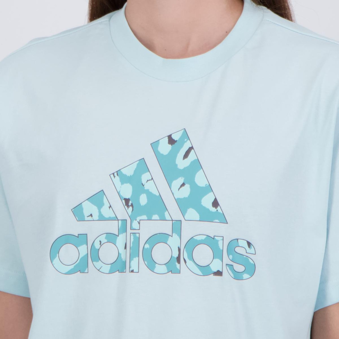 Camiseta adidas Graphic Animal Print - Feminina - Foto 5