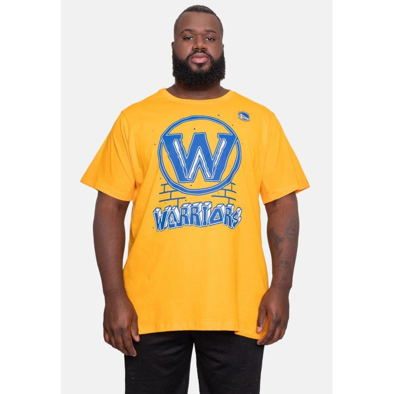 Camiseta Nba Plus Size Top Scorer Golden State Warriors - Masculina - Foto 1