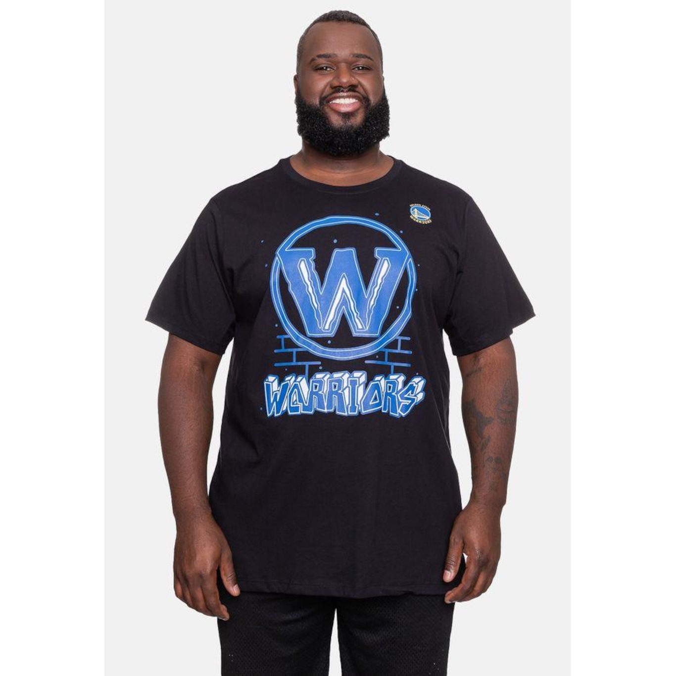 Camiseta Nba Plus Size Top Scorer Golden State Warriors - Masculina - Foto 1