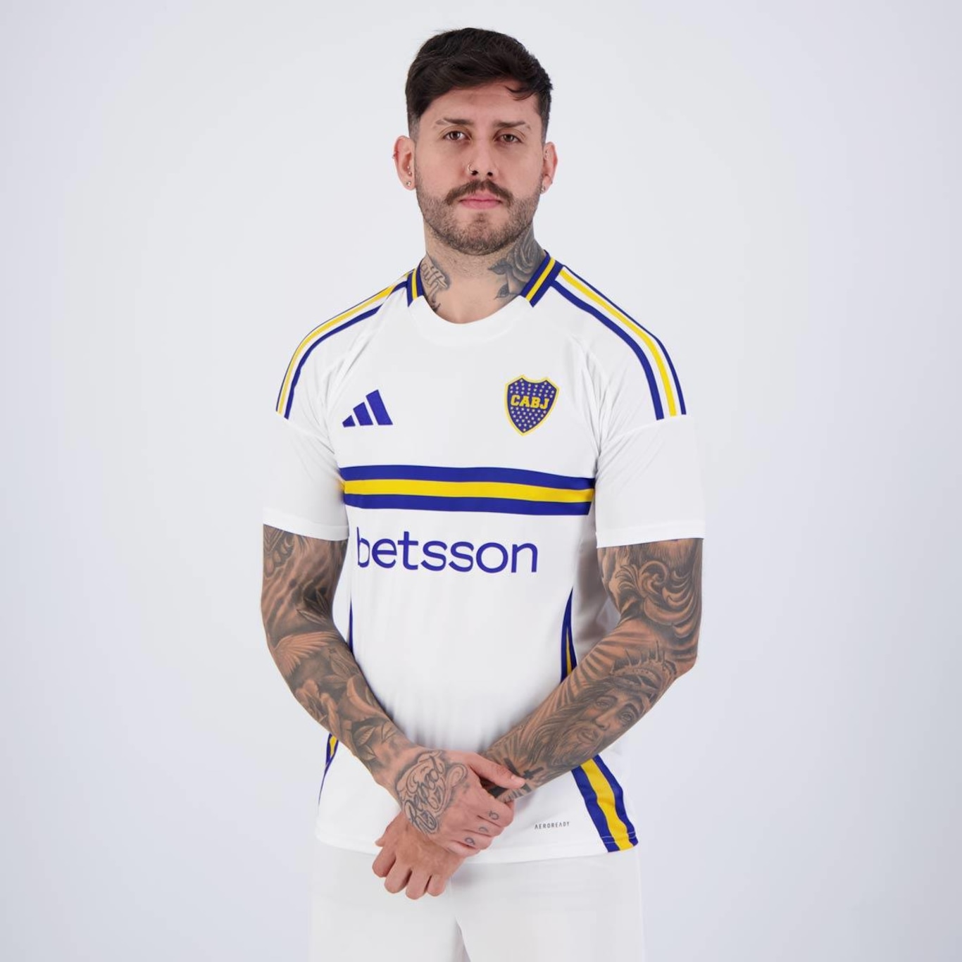 Camisa Boca Juniors Away 2024 adidas - Masculina - Foto 3