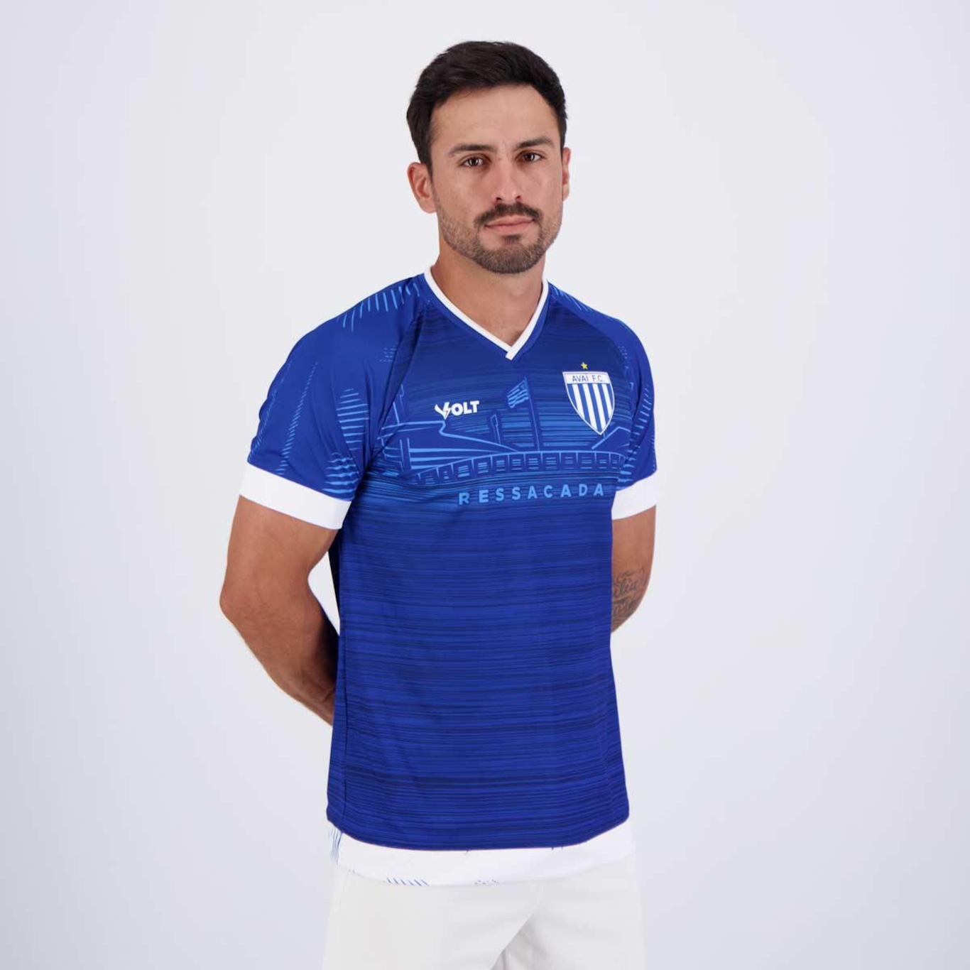 Camisa do Avaí Aquecimento 2024 Volt - - Foto 2