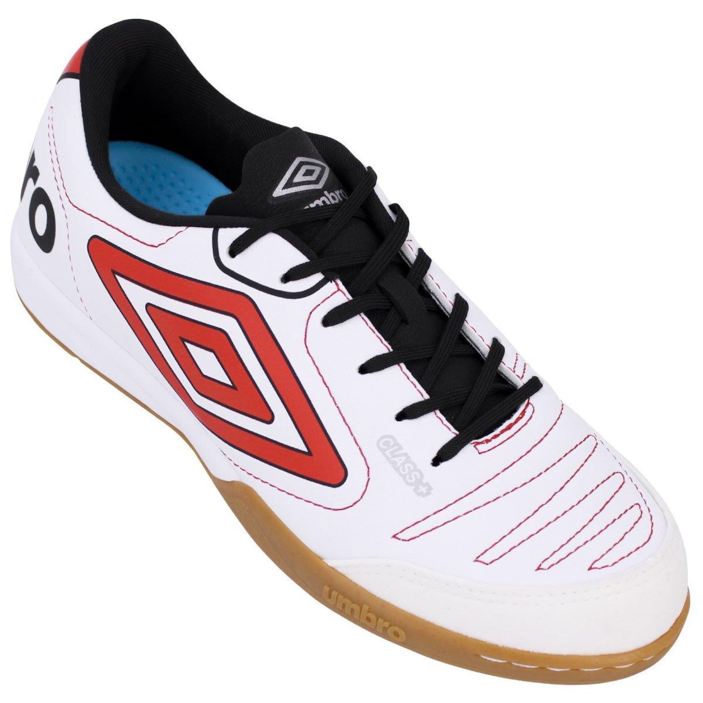 Chuteira Futsal Umbro Class+ - Masculino - Foto 2