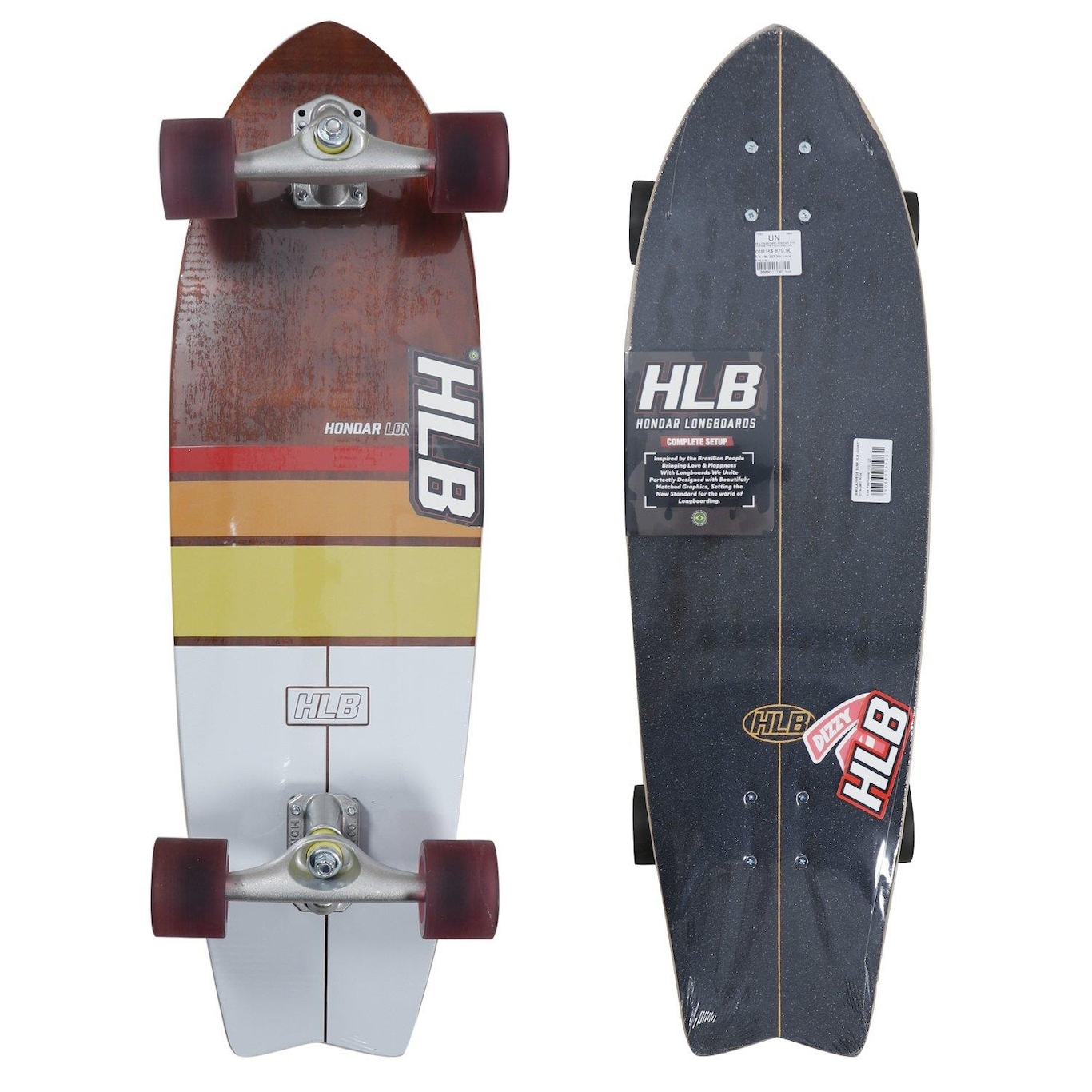 Semi Longboard Hondar Swell 32X9,5 Simulador de Surf - Foto 1