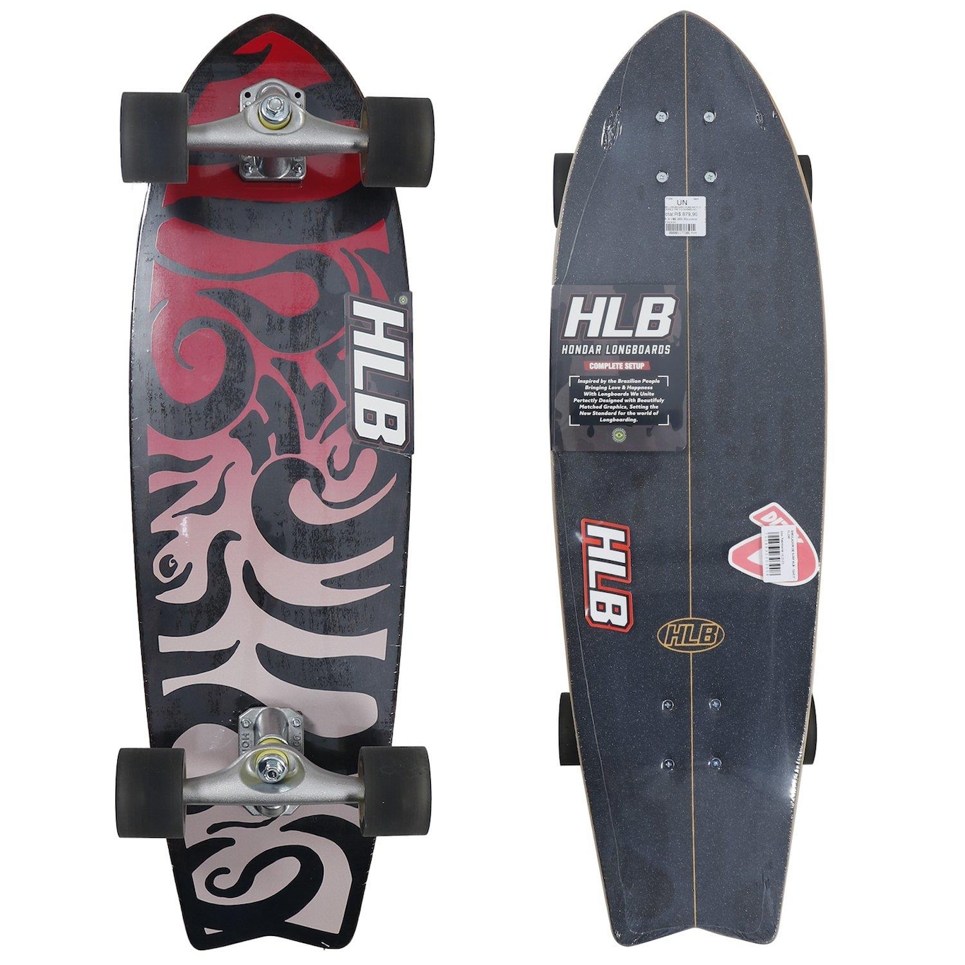 Semi Longboard Hondar Flow 32X9,5 Simulador de Surf - Foto 1