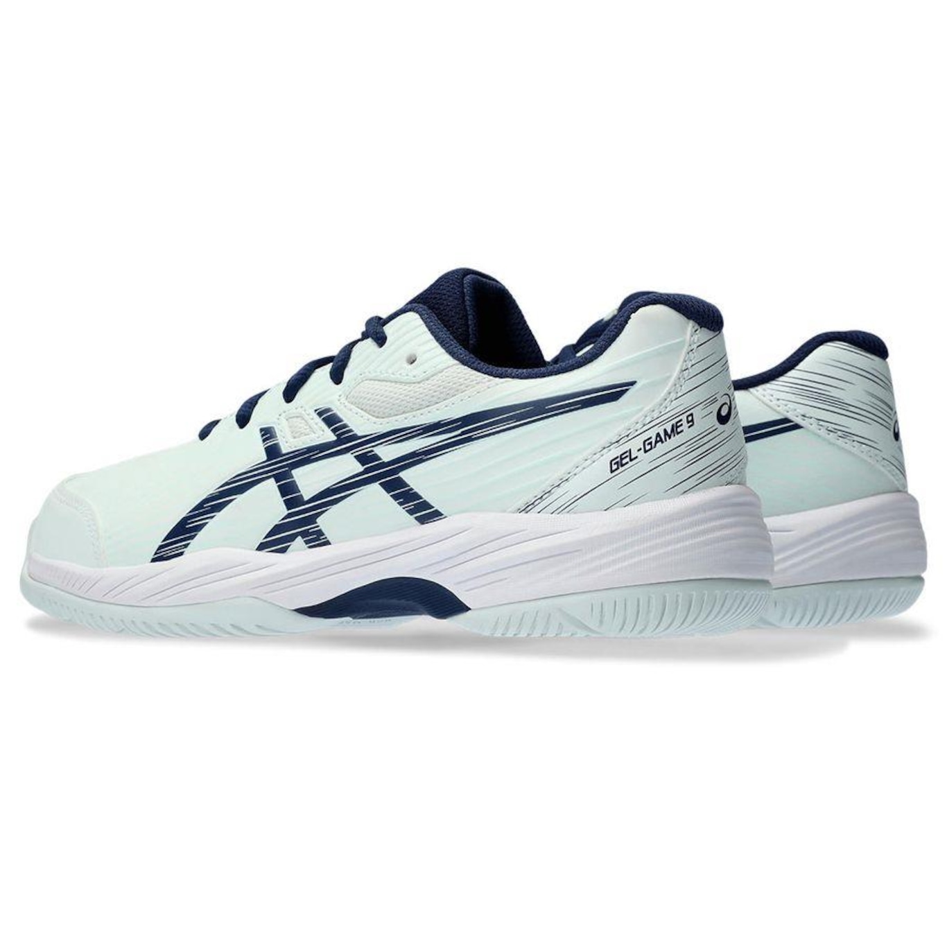 Tênis Asics Gel-Game 9 Gs - Infantil - Foto 4