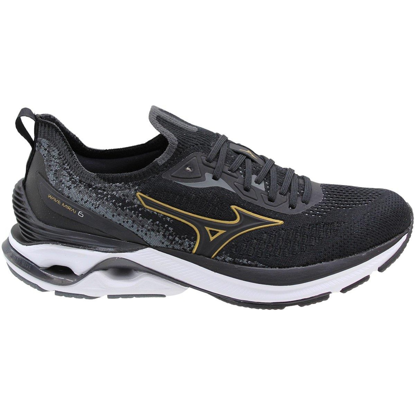 Tênis Mizuno Wave Mirai 6 Knit - Masculino - Foto 2