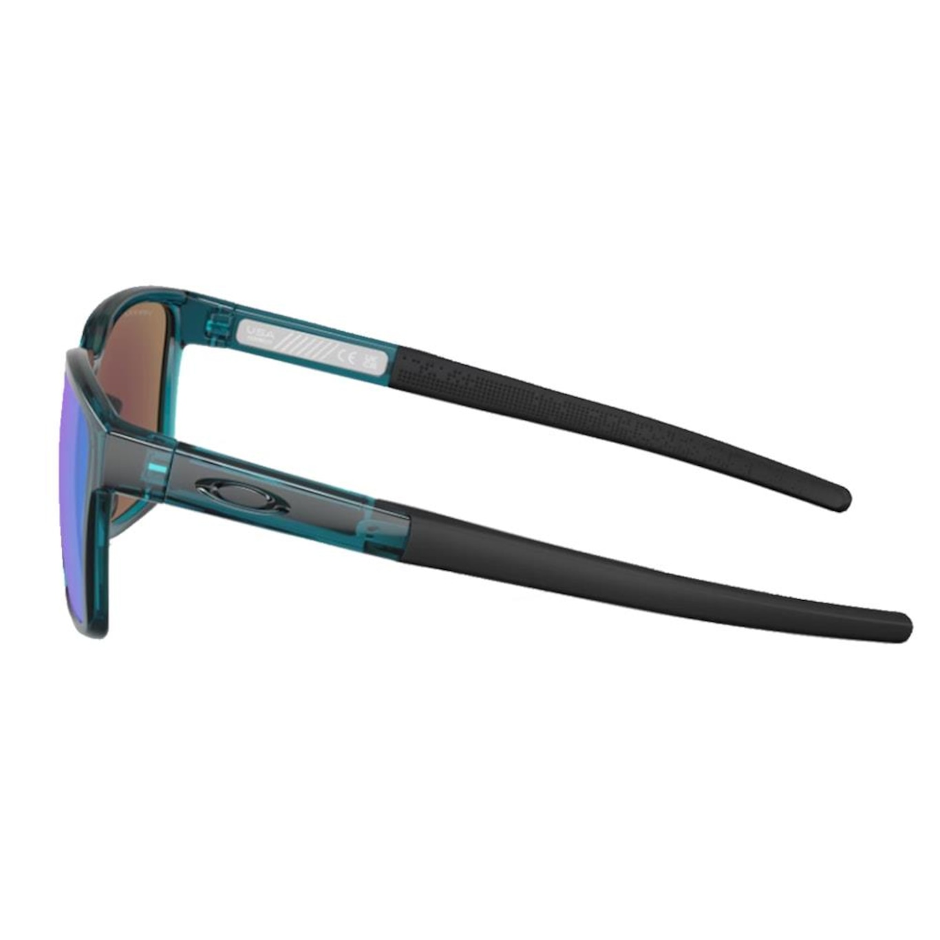 Óculos de Sol Unissex Oakley Actuaror Sq Prizm Sapphire Transparent - Foto 3