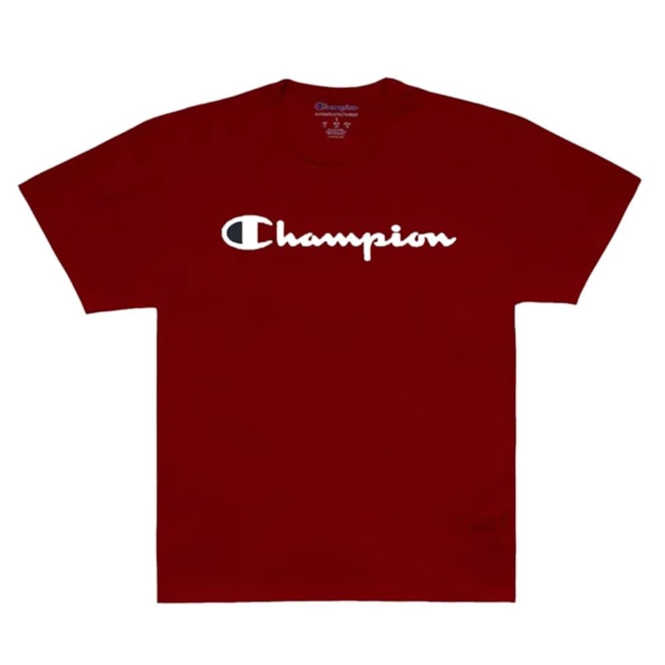 Camiseta Champion Logo Script Ink - Masculina - Foto 1