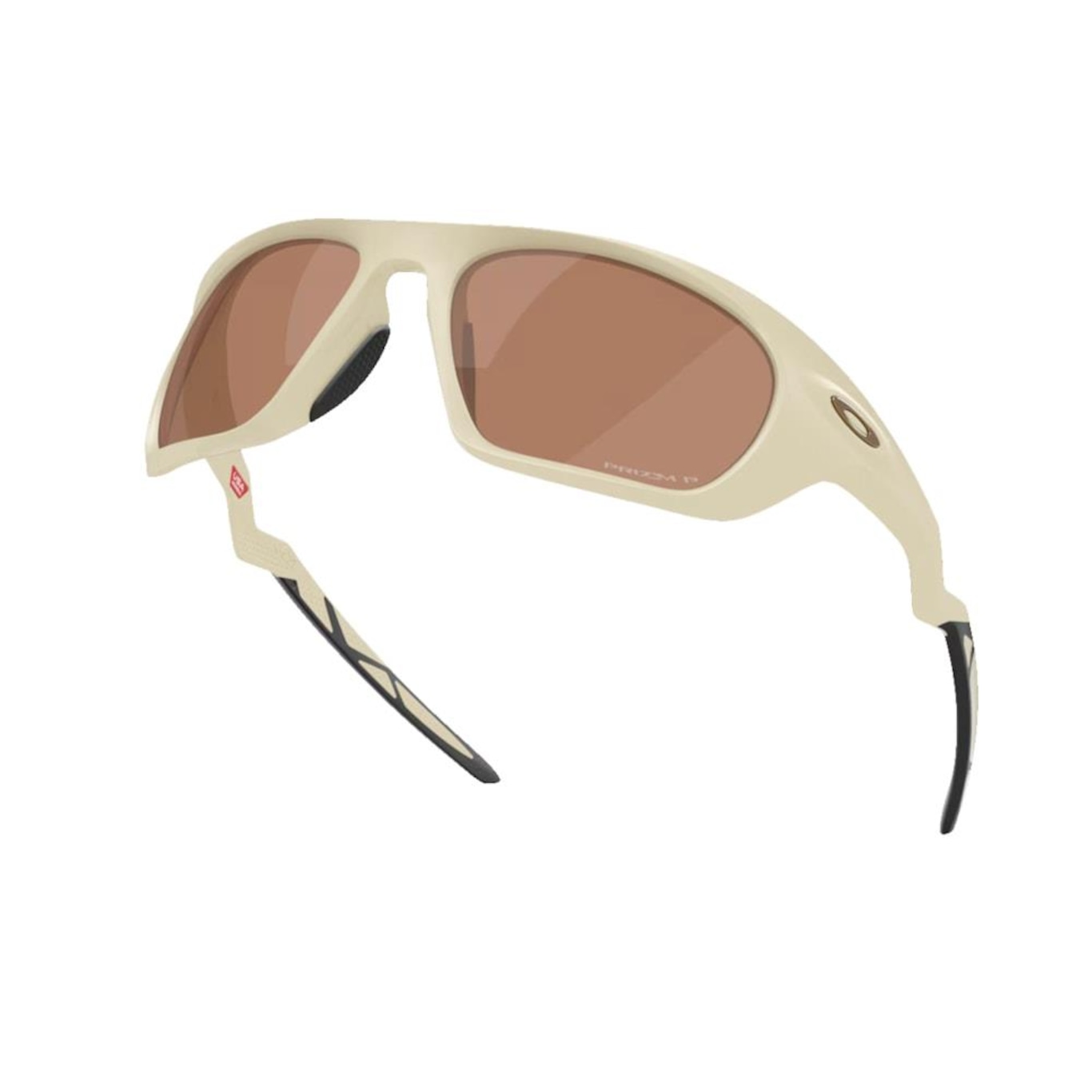 Óculos de Sol Unissex Oakley Lateralis Polarized Matte Sand - Foto 4