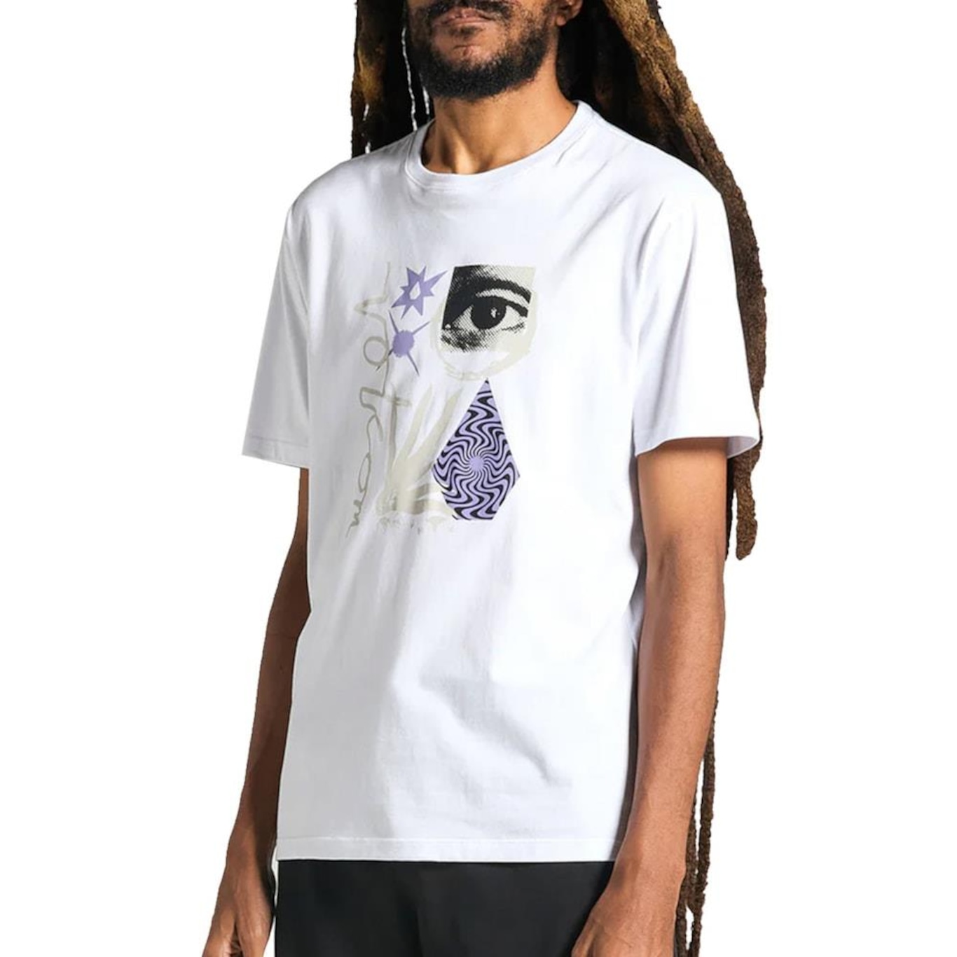 Camiseta Volcom Visualizer - Masculina - Foto 1