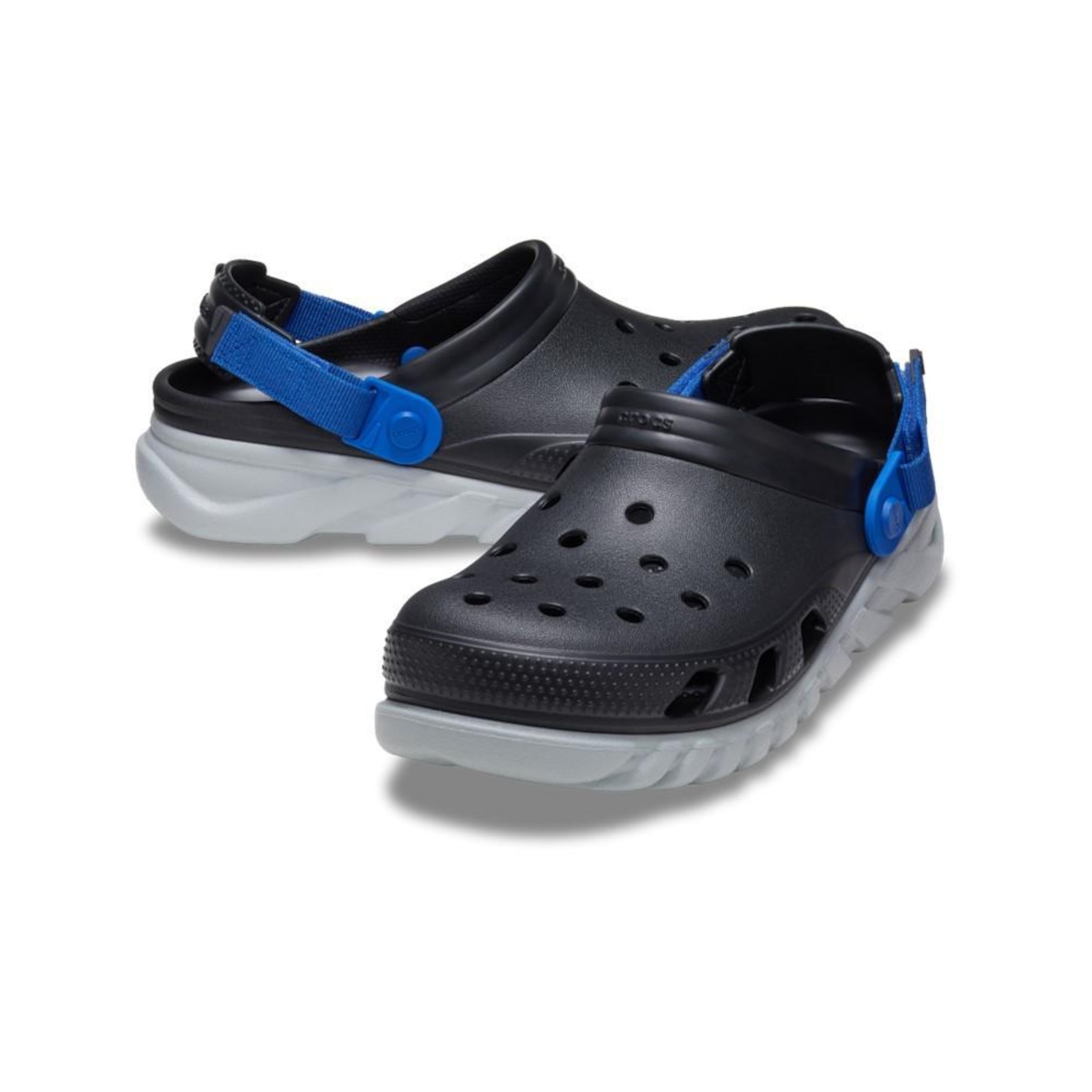 Sandália Crocs Duet Max Ii Clog Bolt - Unissex - Foto 3