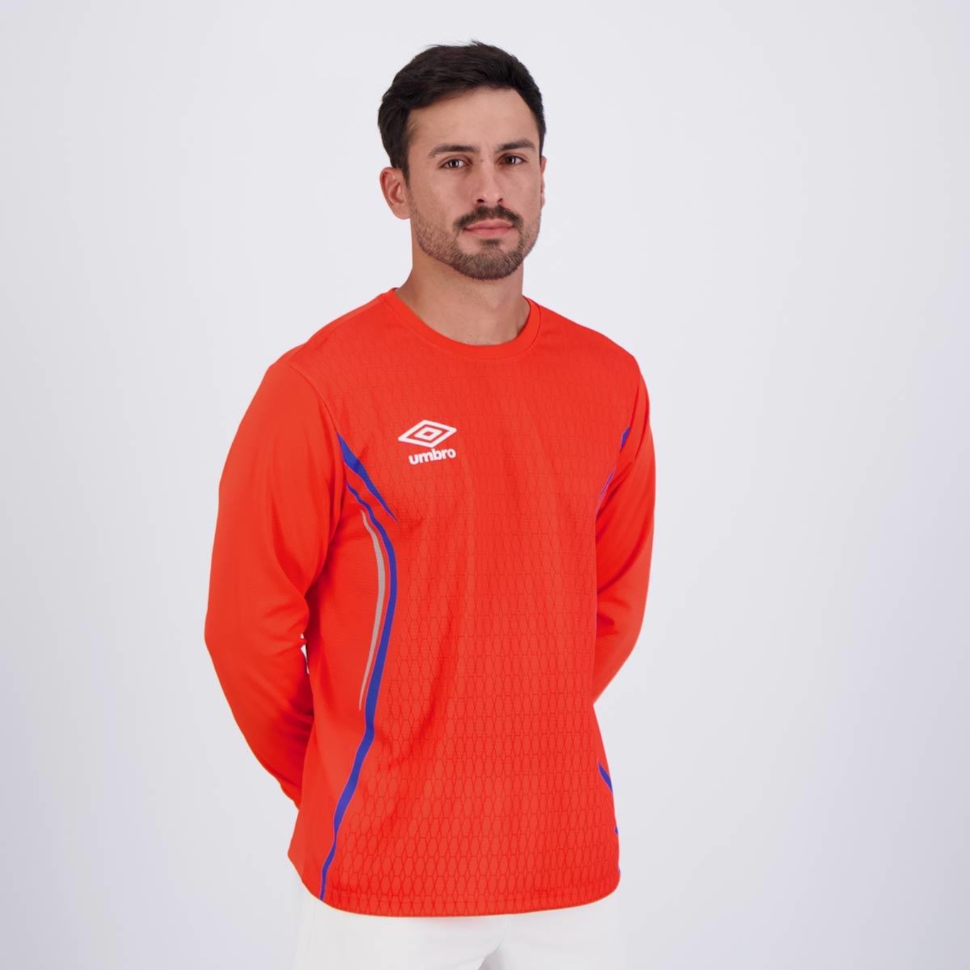 Camisa de Goleiro Umbro Portiere Manga Longa - Masculina - Foto 2