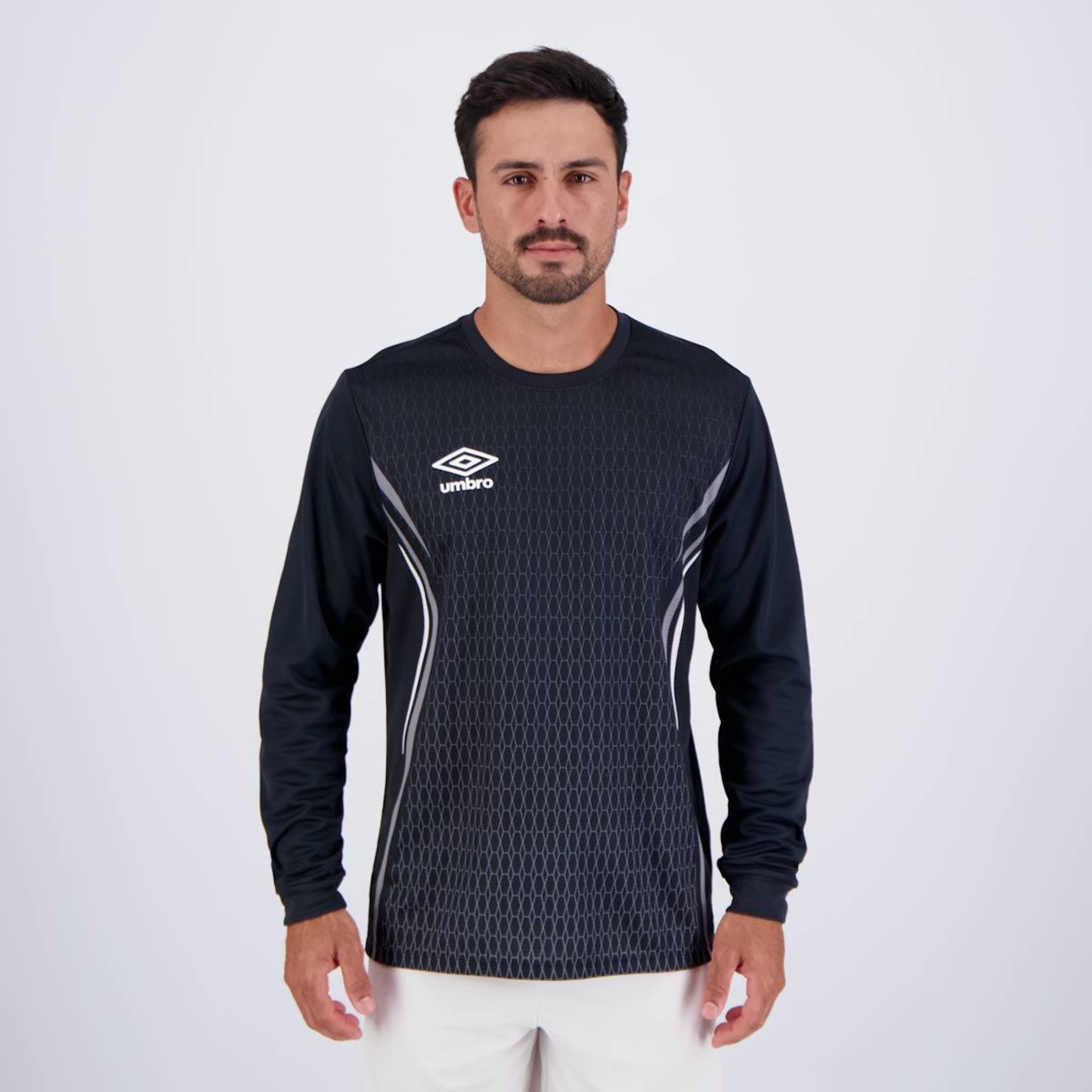 Camisa de Goleiro Umbro Portiere Manga Longa - Masculina - Foto 1