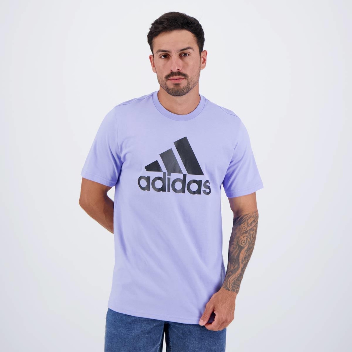 Camiseta adidas Big Logo Masculina - Foto 1