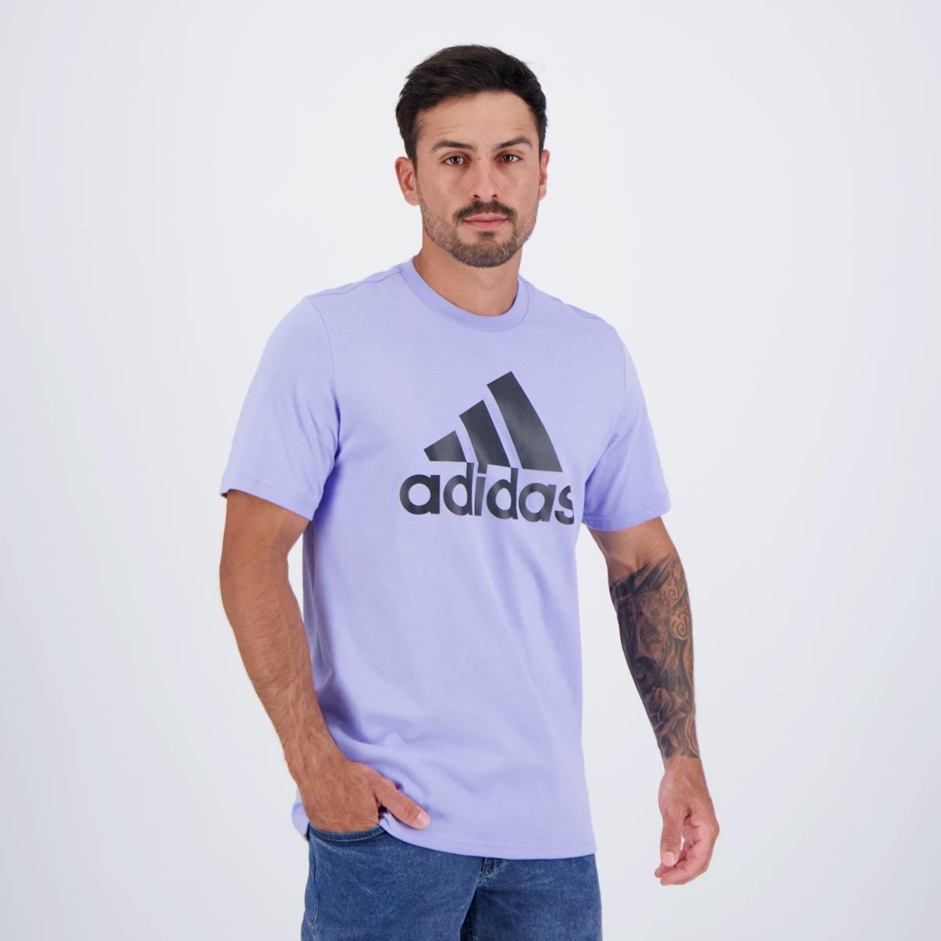 Camiseta adidas Big Logo Masculina - Foto 2