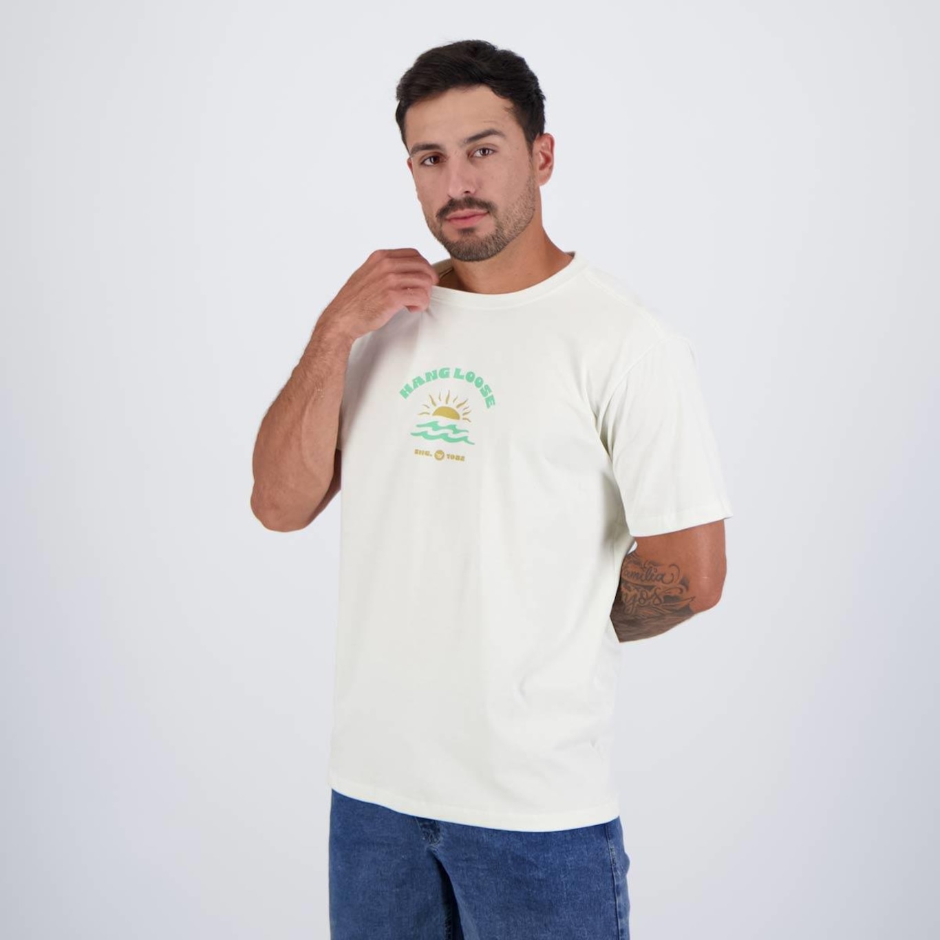 Camiseta Hang Loose Sun - Masculina - Foto 3