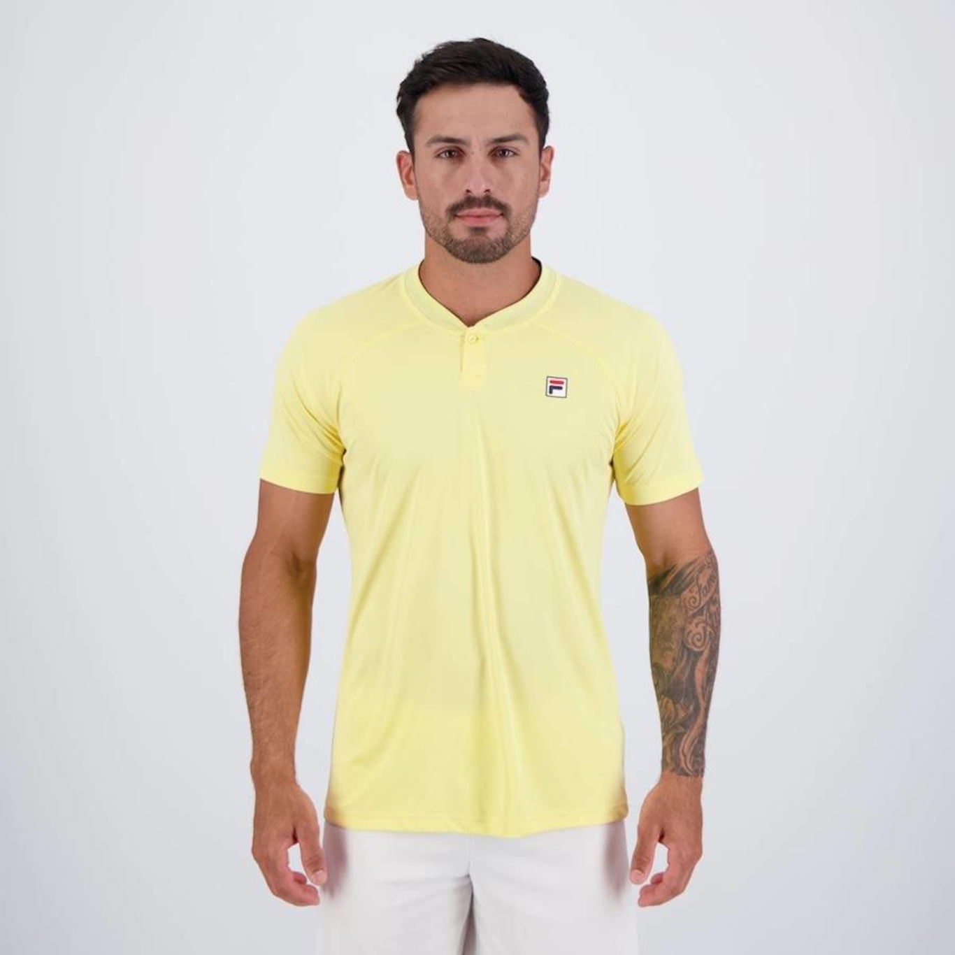 Camisa Polo Fila Player F-Box Basic - Masculina - Foto 1