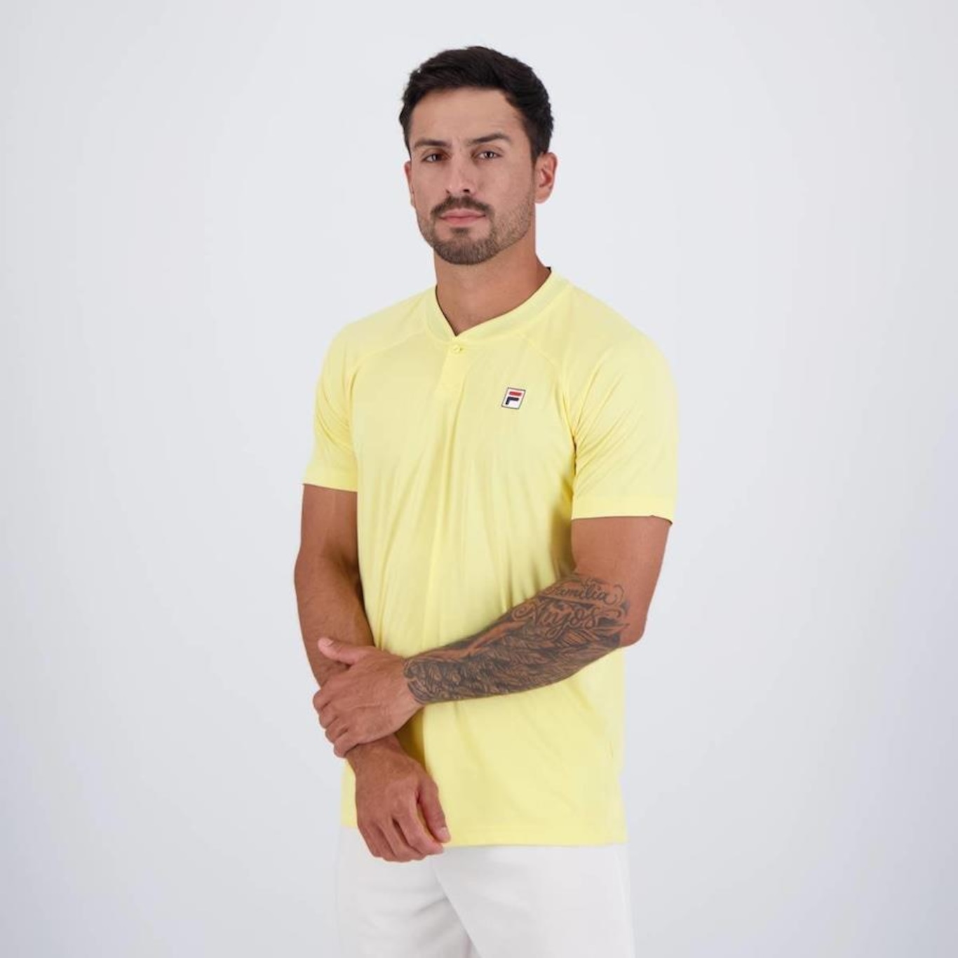 Camisa Polo Fila Player F-Box Basic - Masculina - Foto 3