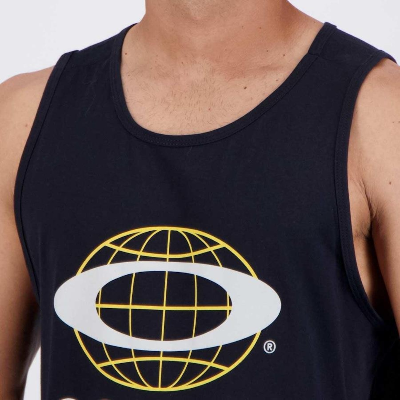 Camiseta Regata Oakley World Wide Tank - Masculina - Foto 5