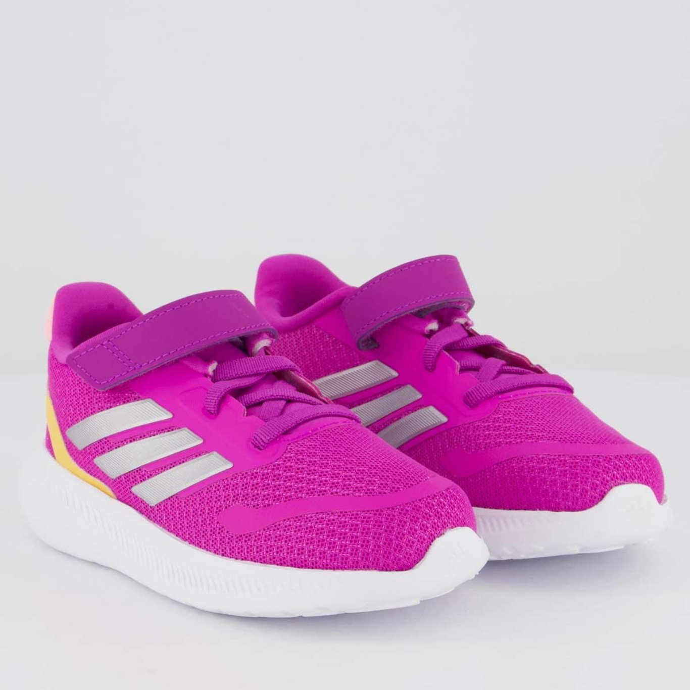 Tênis Adidas Runfalcon 5 El Kids - Infantil - Foto 2