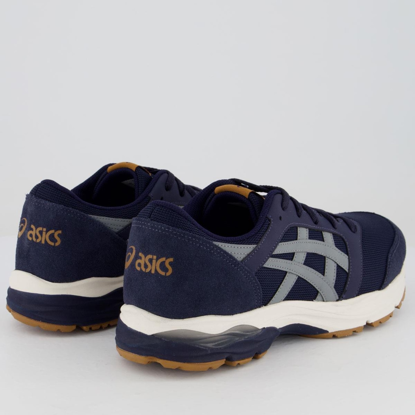 Tênis Asics Gel Takumi Marinho e Cinza - Foto 3