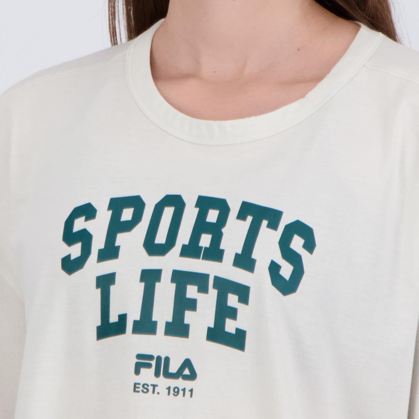 Camiseta Fila Comfort Smart Cotton - Feminina - Foto 5