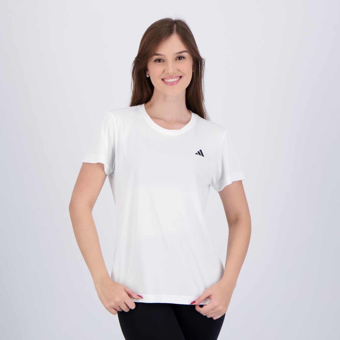 Camiseta Adidas Own The Run Basic - Feminina - Foto 1