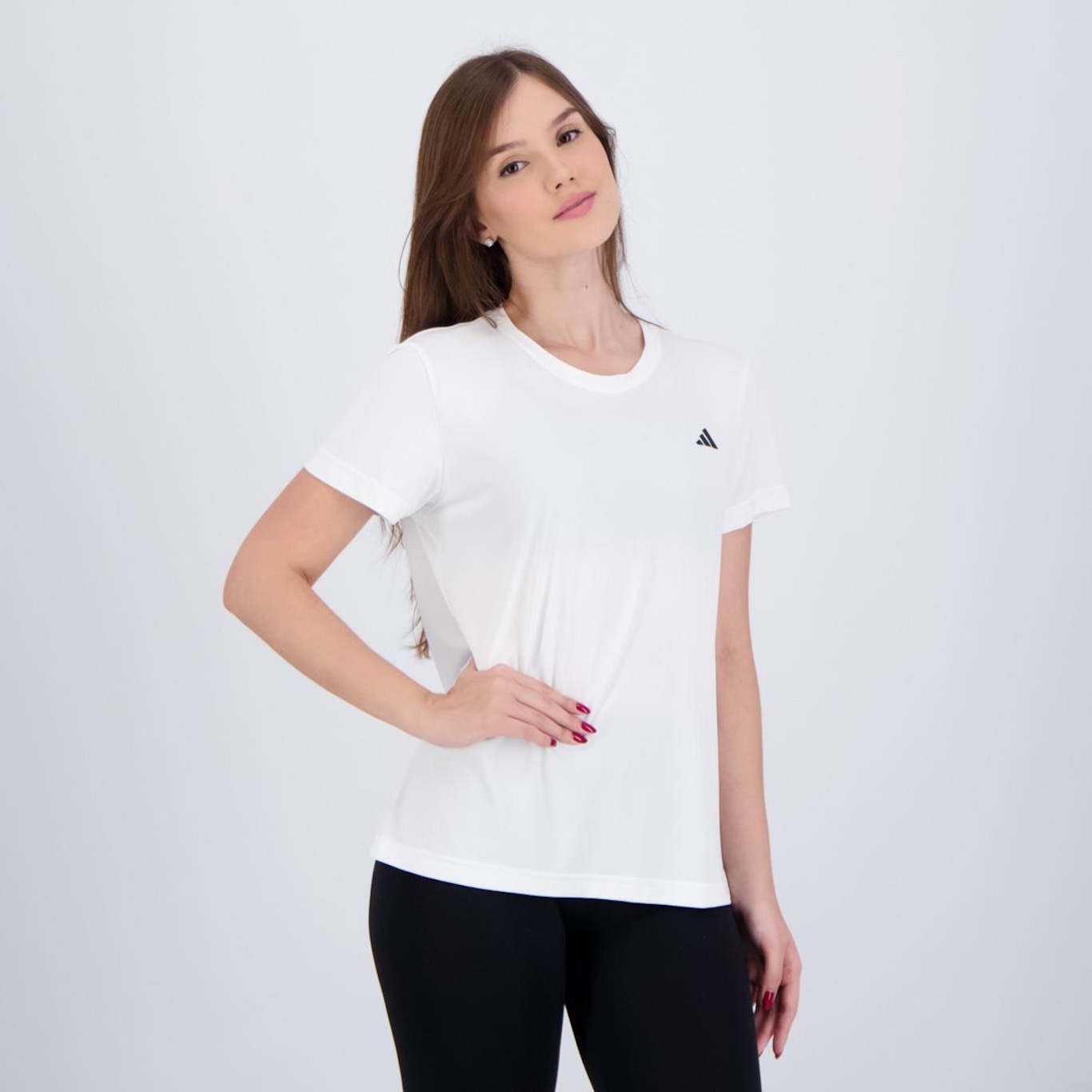 Camiseta Adidas Own The Run Basic - Feminina - Foto 2