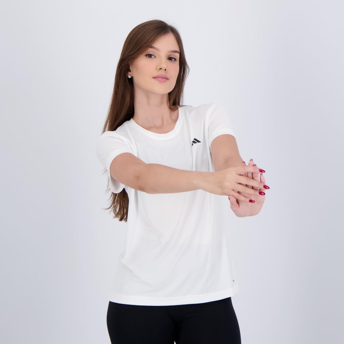 Camiseta Adidas Own The Run Basic - Feminina - Foto 6