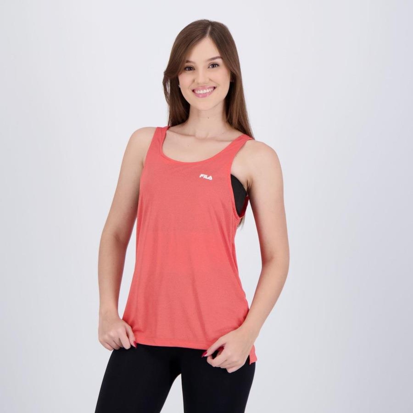 Camiseta Regata Fila Basic Train - Feminina - Foto 3