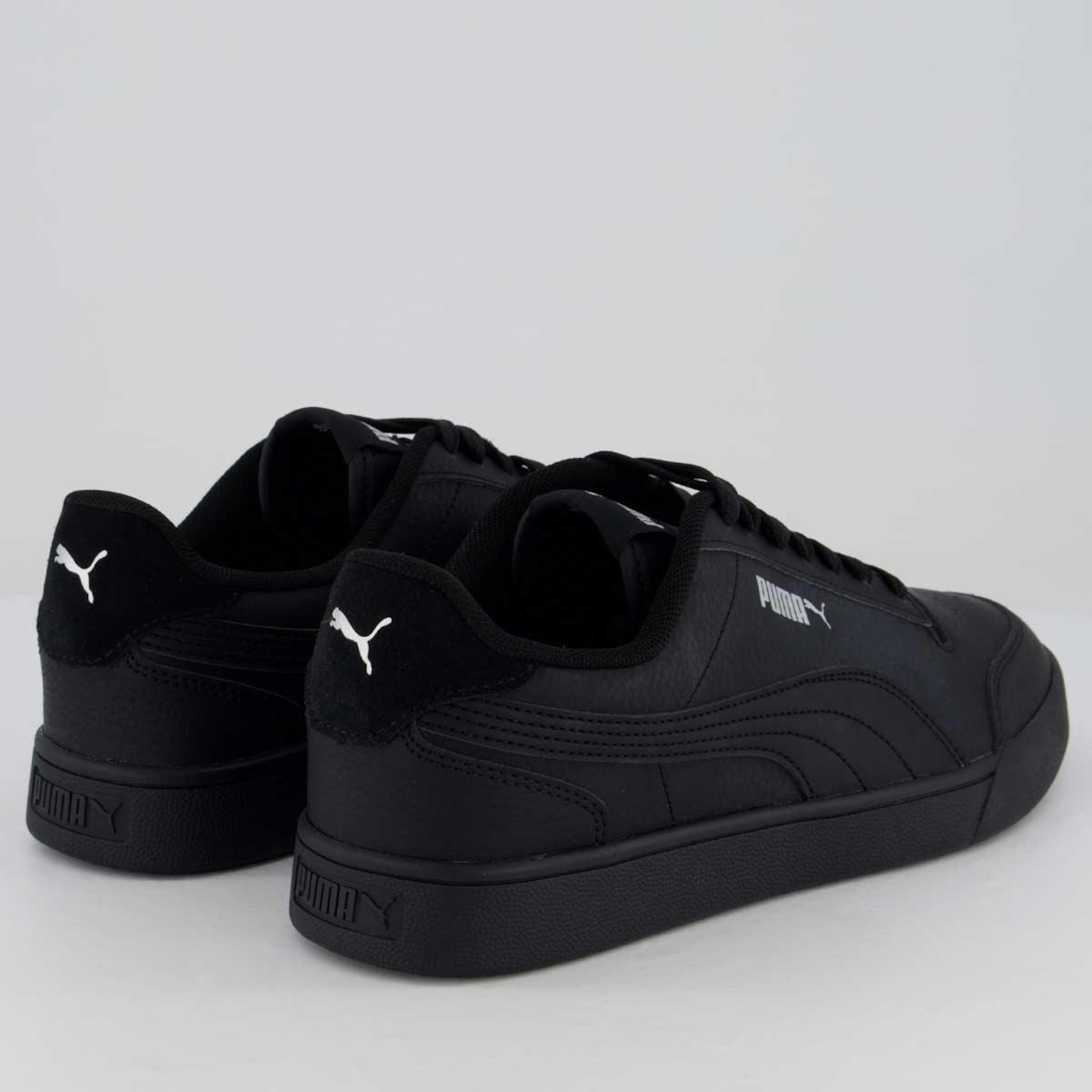 Tênis Puma Shuffle All Black - Unissex - Foto 3