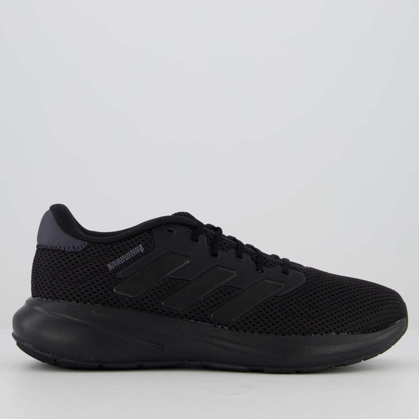 Tênis Adidas Response Runner All Black - Unissex - Foto 1