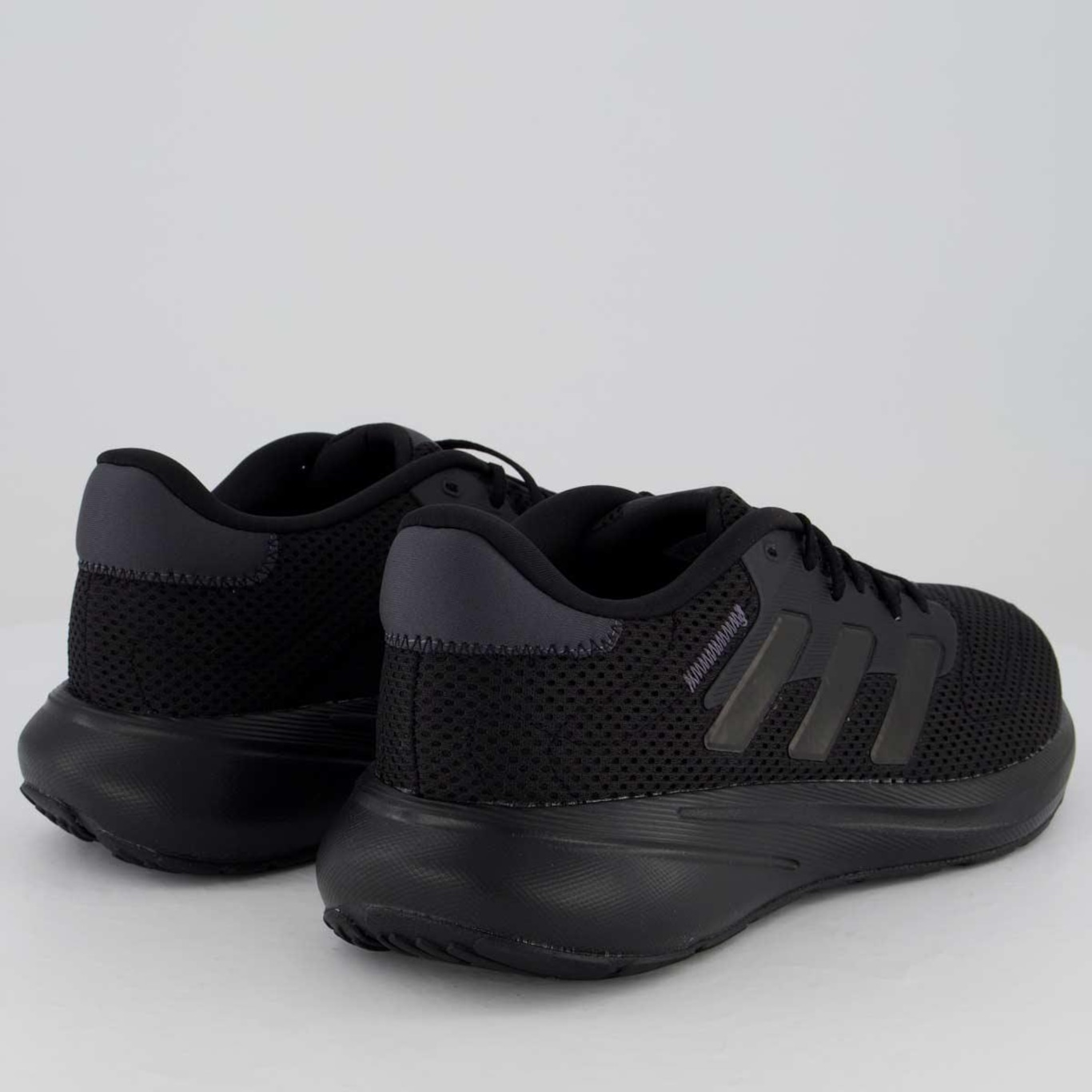 Tênis Adidas Response Runner All Black - Unissex - Foto 3