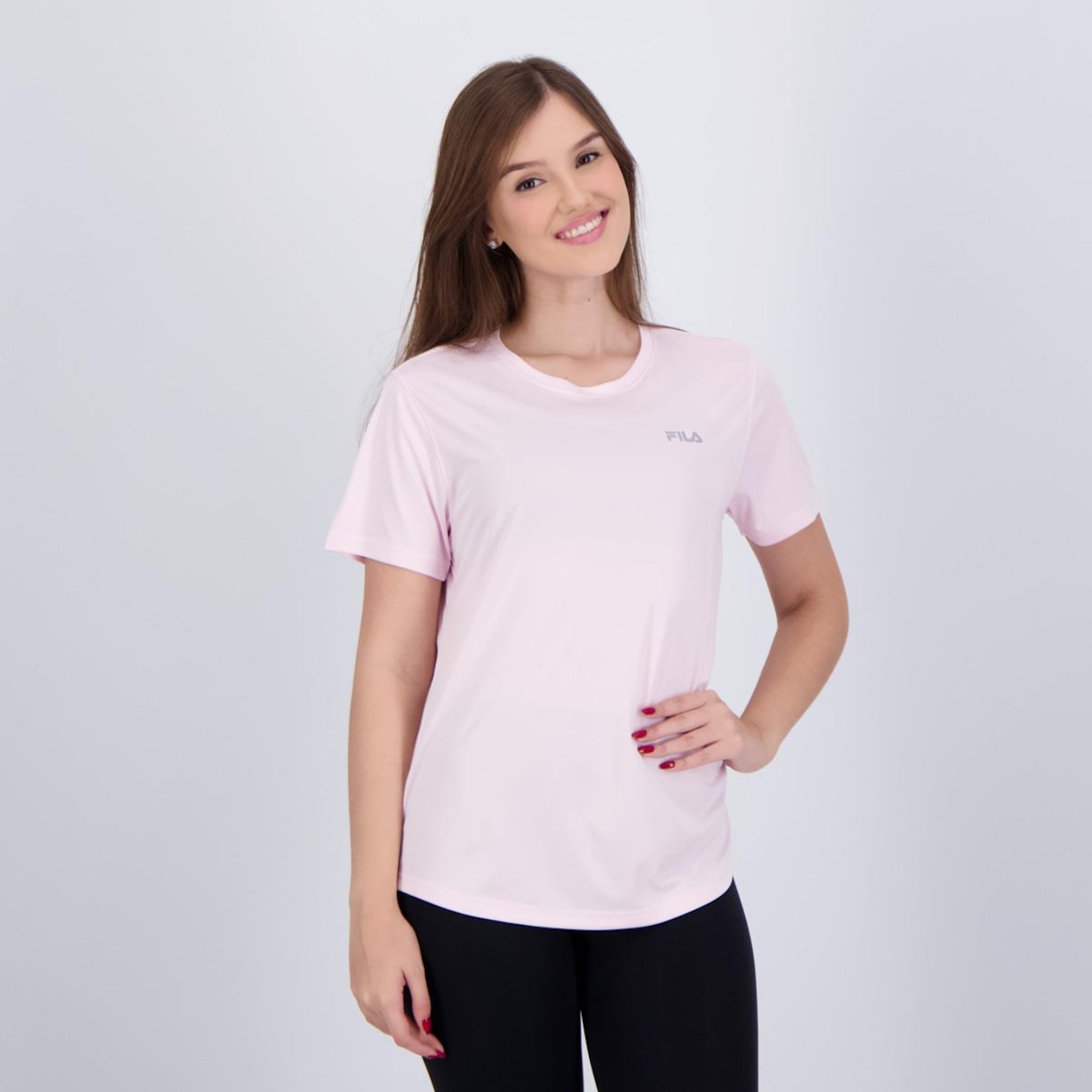 Camiseta Fila Basic Sports - Feminina - Foto 2