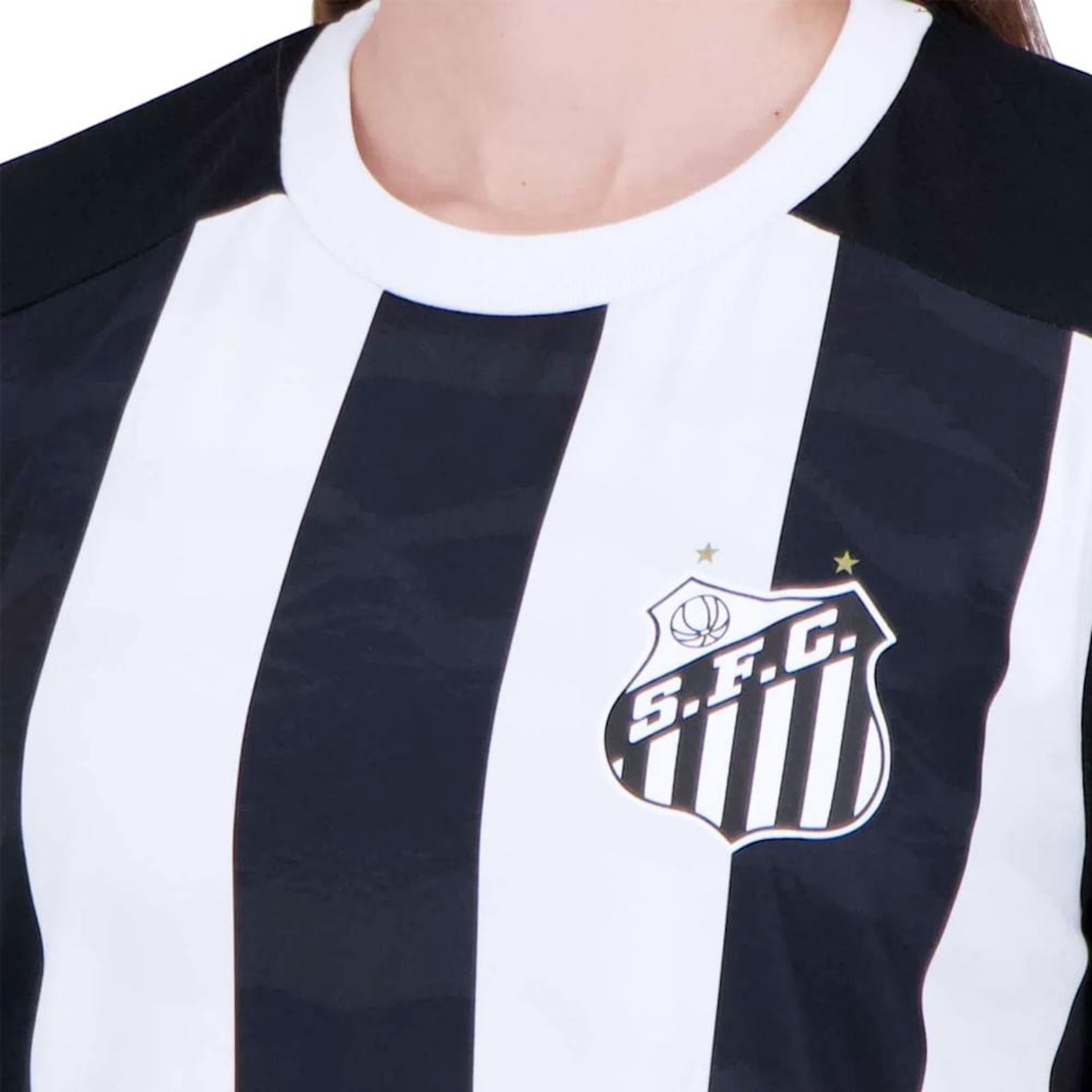 Camiseta do Santos Braziline Matriz - Feminina - Foto 3