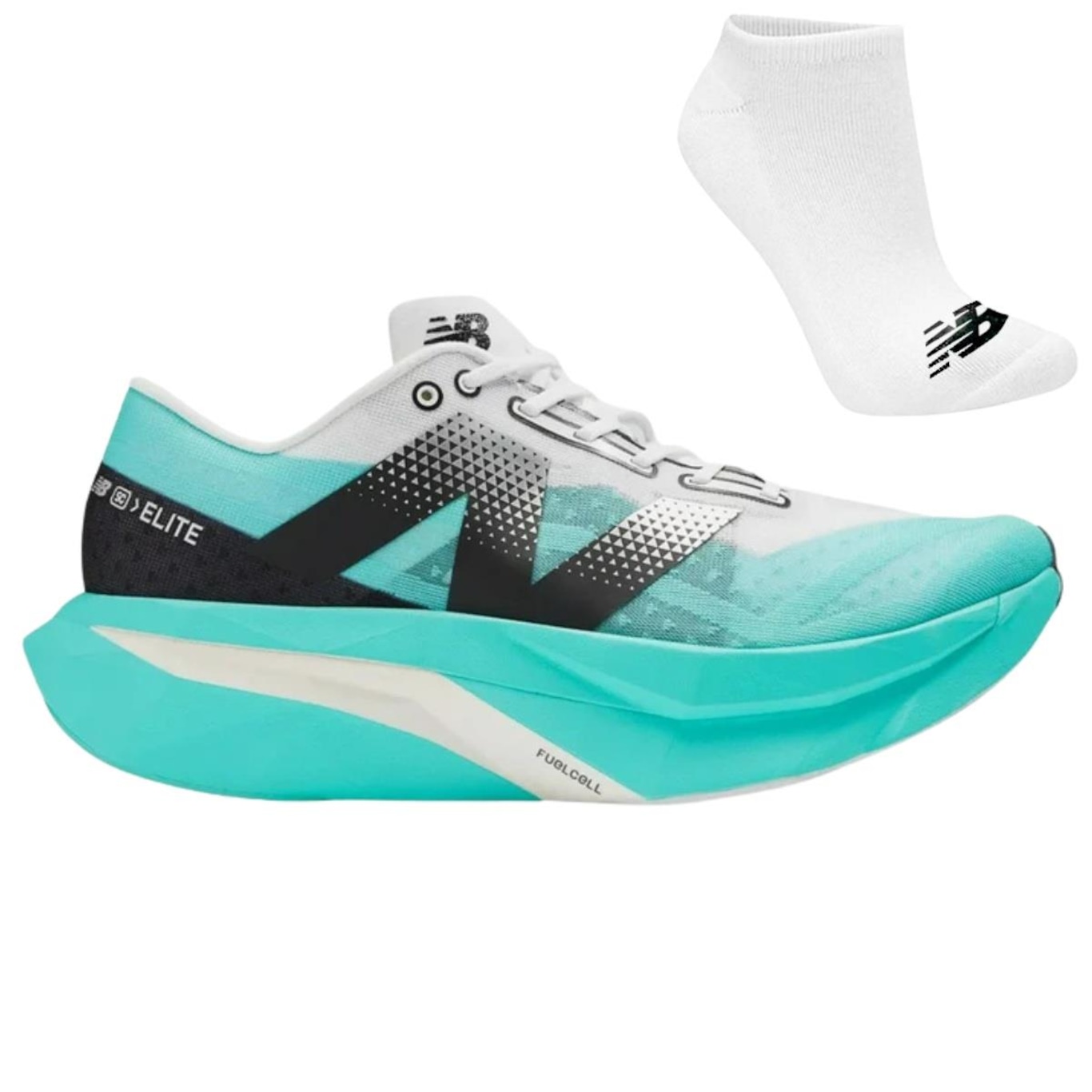 Kit Tênis New Balance Supercomp Elite V4 e Meia - Feminino - Foto 1