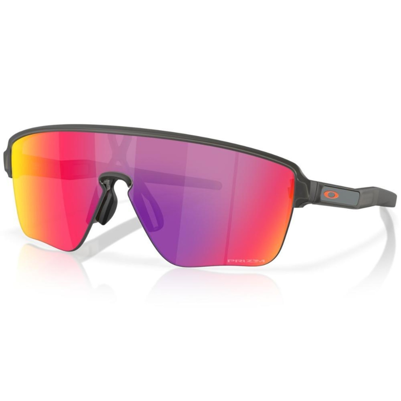 Óculos Ciclismo Oakley Corridor Sq Matte Grey Smoke Prizm Road - Adulto - Foto 1