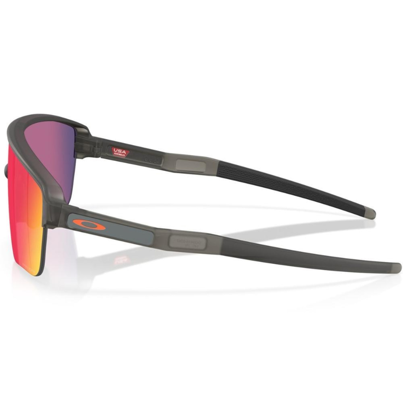 Óculos Ciclismo Oakley Corridor Sq Matte Grey Smoke Prizm Road - Adulto - Foto 2