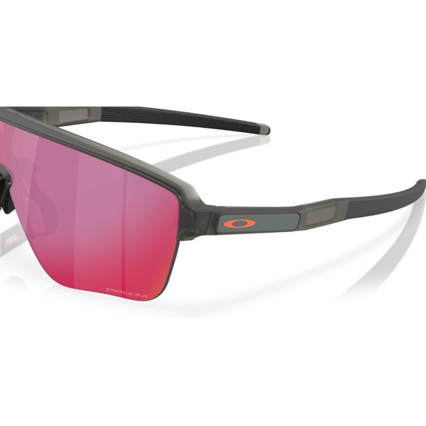 Óculos Ciclismo Oakley Corridor Sq Matte Grey Smoke Prizm Road - Adulto - Foto 3