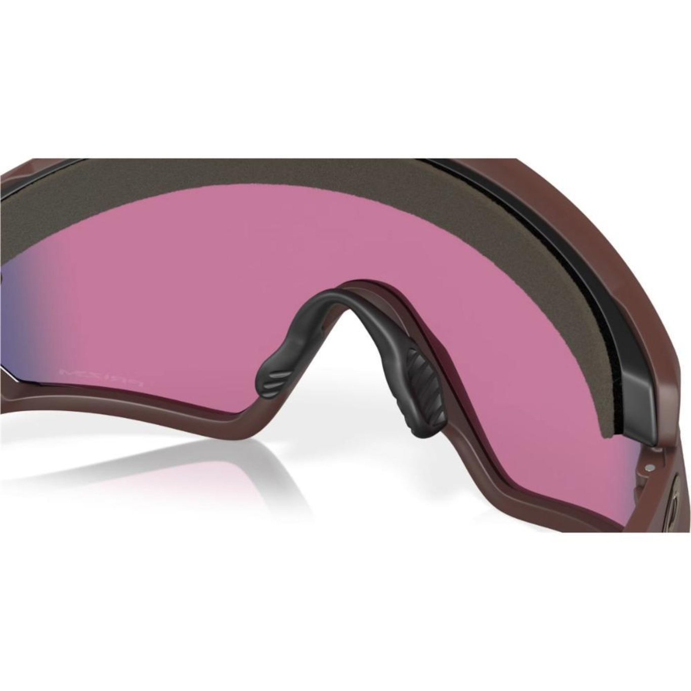 Óculos Ciclismo Oakley Wind Jacket 2.0 Matte Grenache Prizm Road - Adulto - Foto 4